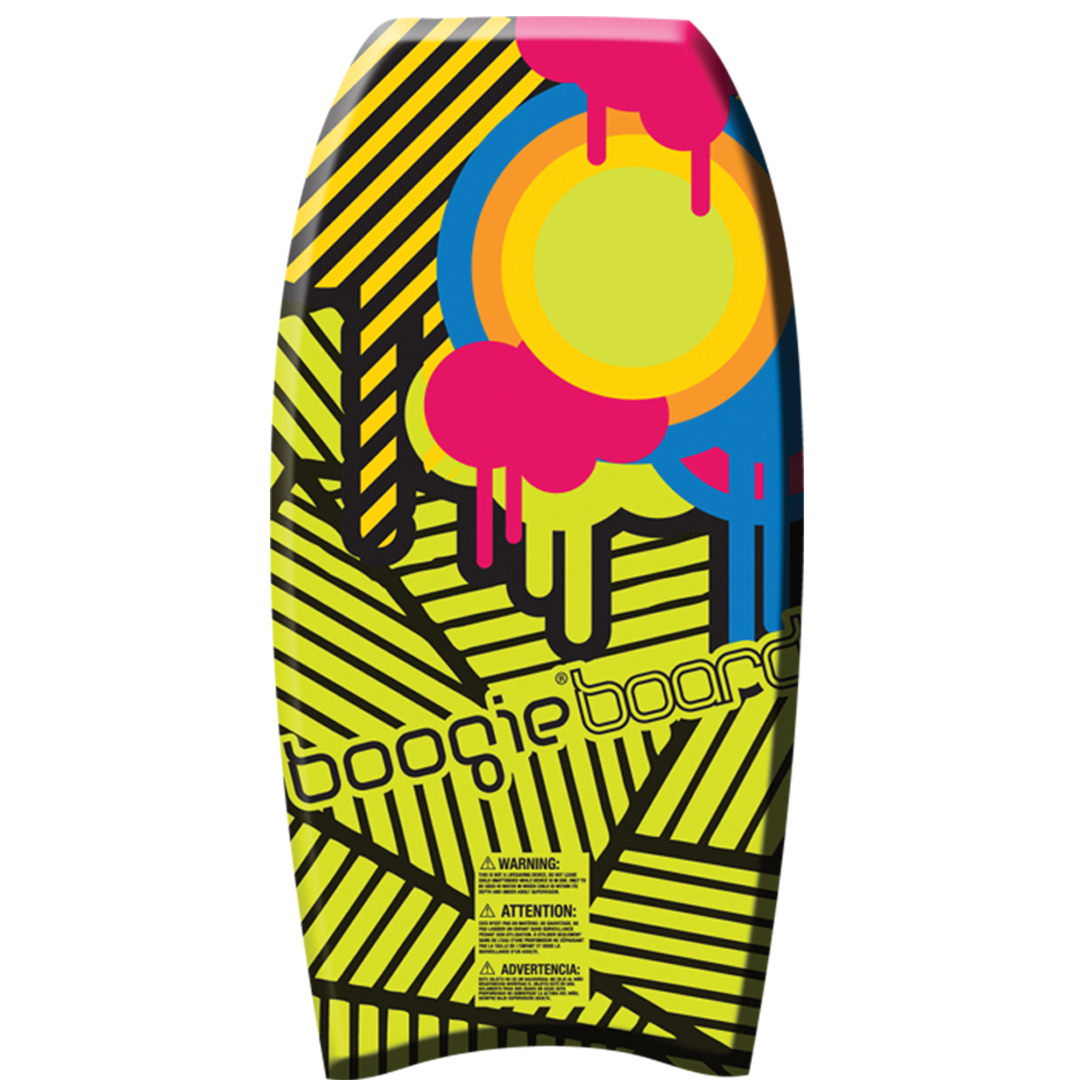 34069boogieboard37yelllowgraphic - Wham-O