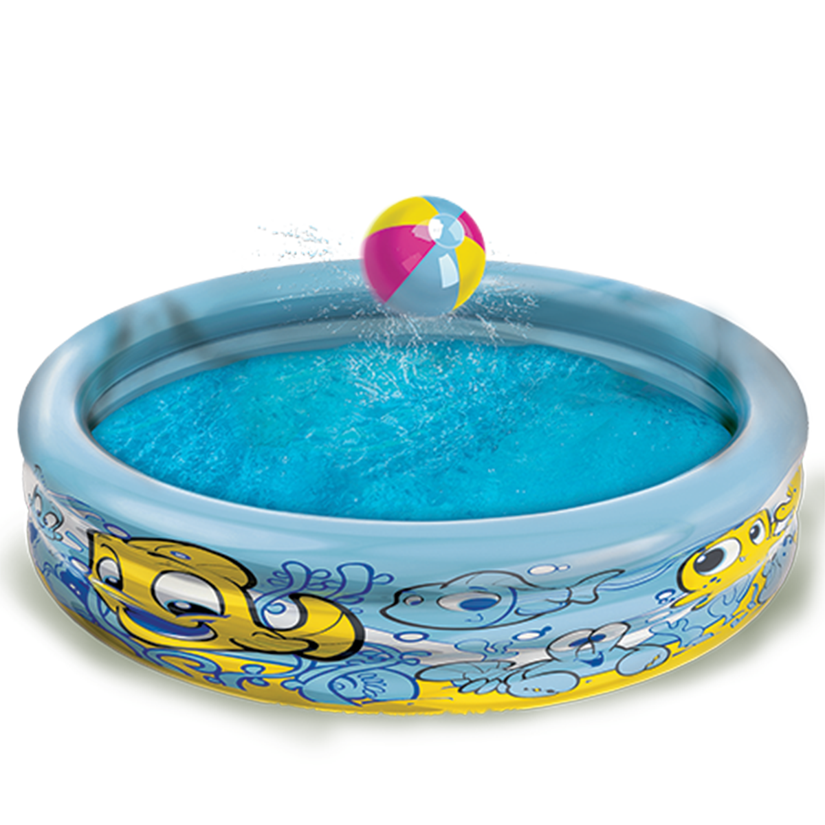 61324-deep-sea-pool-pals-3-ring-pool-product-render-with-ball - Wham-O